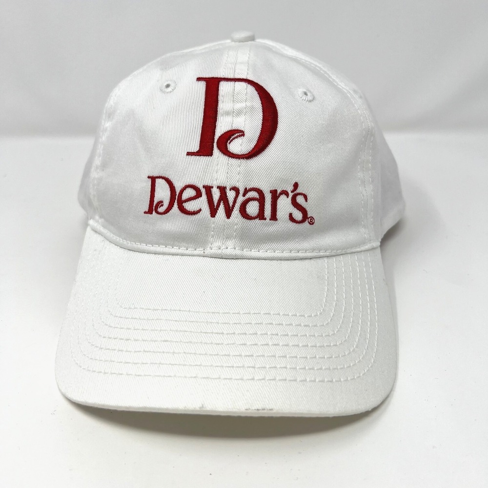 Dewars Scotch Whisky‎ Callaway Hat White Adjustable Cotton Cap